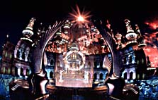 Rhythm & Hues created 3-D computer animation for the ridefilm, Race for Atlantis.