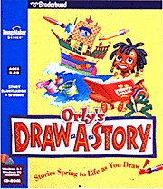 Colossal alum Kirk Henderson worked on the Orly's Draw A Story CD-ROM for Brderbund.