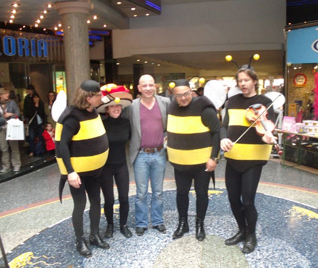 The Bee Band and the Slice of Bread with Strawberry Jam and Honey with creator Andreas Hykade after the afternoon screening