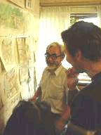 Hayao Miyazaki in his studio. © André Mazzone.