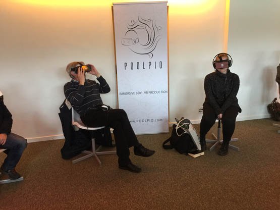 Poolplo virtual reality demonstration