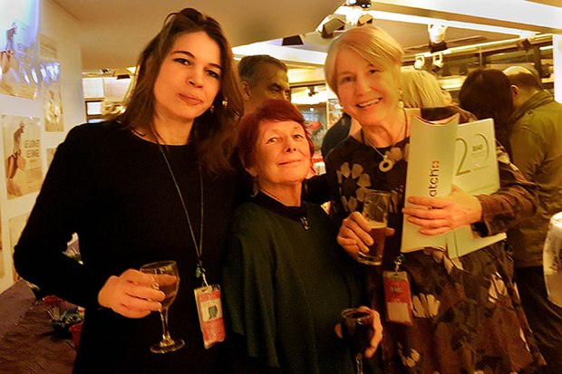 Dominique Seutin, head of Public Relations and Sponsoring, Nancy and Festival Director Doris Clevin 