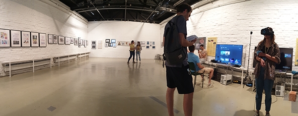 Student Exhibition and VR Competition Room