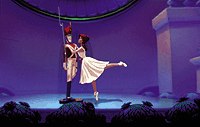 New technology and creative thinking bring a ballerina and soldier to life.© Disney Enterprises Inc.