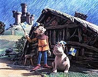 Peter Lord's Wat's Pig helped garner Aardman another Oscar nomination. © Aardman Animations.