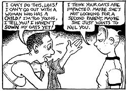 Sophisticated and sharp, Alison Bechdel's Dykes to Watch Out For is another contender to go from paper to television. © Alison Bechdel.