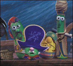 Who knew 20 years ago that vegetables could be movie stars? Big Idea Production's Jonah  A Veggie Tales Movie marks the best selling home video's transition to the silver screen. All images Property of Artisan Entertainment.