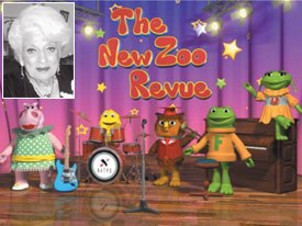 Zoo Revue creator Barbara Atlas (inset) presented the New Zoo Revue, a 3D version of the series from the 70s.