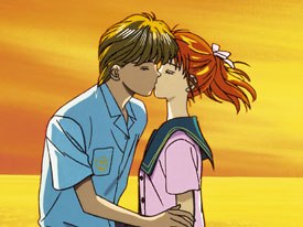 Jennifer Wagner, producer and co-director of Marmalade Boy, refers to the original Japanese version for intonations to retain in the English version of the movie.