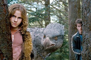 The Hippogriff is one of the many CG creatures that make the third Harry Potter installment stick out. All Harry Potter images © 2004 Warner Bros. Ent. Harry Potter Publishing Rights © J.K.R. Photos: Murray Close.
