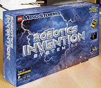The Robotics Invention System 1.5 TM gives users the ability to create programmable robot inventions. © 2000 The LEGO Group.