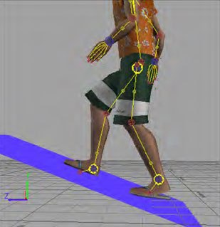 Improvements to floor collisions are simple yet effective. Now, when a user characterizes a character, the floor collision node is created at an appropriate size relative to that character.