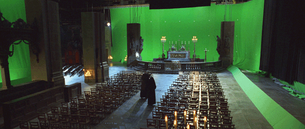 Fusion, used by vfx house Rainmaker in the upcoming The Da Vinci Code, was showcased by eyeon. © 2006 Columbia Pictures. All right reserved. Image courtesy of Rainmaker.