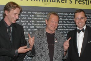 Festival Honors also went to filmmaker Terry Gilliam. A prerecorded congratulatory message to Gilliam, featuring Johnny Depp in costume and in character as Captain Jack Sparrow, was a highlight.