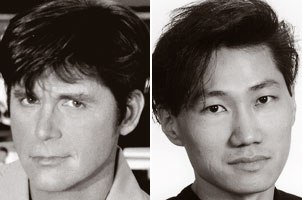 Lynch and Benjamins greatest coup is lining up star guest art directors, including Ren & Stimpys John Kricfalusi (left) and Aeon Flux creator Peter Chung to create a music video sequence that is featured in each