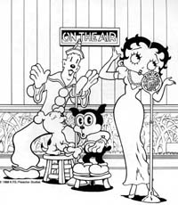 Betty, the biggest star of all. © King Features Syndicate/Fleischer Studios.