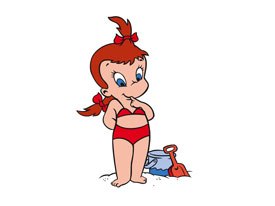 Little Audrey (above) was created in-house when Famous decided it was cheaper than paying for the rights to Little Lulu based on Marge Buell Henderson's comic strip character.