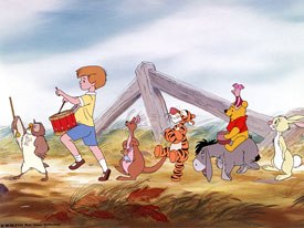 Walt Disney's original concept for a Winnie the Pooh feature became reality when the studio reassembled three shorts into The Many Adventures of Winnie the Pooh in 1977. It proved modestly successful at the box office.
