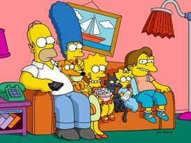 The Simpsons is doing drawings, flipping paper and using key pose the way the classic animation was done. It's become the Unplugged of animation. ™ & © 1999 20th Century Fox Film Corp. All rights reserved. Cr: Fox.