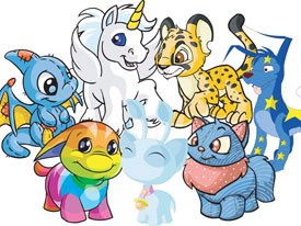 Another Nickelodeon property NeoPets, is based on the online community, and HarperCollins was announced as the first licensee.