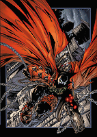 With a pact with the devil, Spawn is the true anti-hero. © Todd McFarlane Productions.