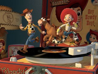 AJ started at Pixar as a PA on Toy Story 2. © Disney/Pixar.