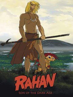 The Italian-French TV series Rahan, now in pre-production, is based on a French comic strip about a virtuous boy growing up in a prehistoric period of tension between Neanderthals and Homo sapiens. © Xilam Animation/Castelrosso Films.