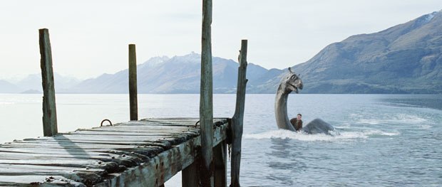 Weta not only had to tackle the creature, but also lakeside environments as well. 