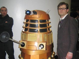 Doctor Who and a Dalek patrol the grounds. Courtesy of Andrew Farago.