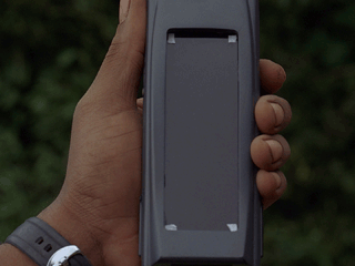 The GPS tracking devices play a central role in the series and are almost all vfx.