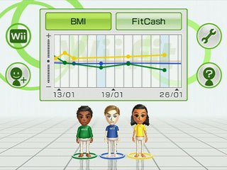 Wii Fit is designed to combine fun and fitness and it allows users to track their progress over time, providing an easy way for members of the family to keep active and play together.