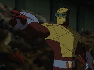 A second season of Spectacular Spider-Man is assured and the Spidey merchandise machine could be a huge success for Sony. Above, Shocker is another Spider-Man villain.