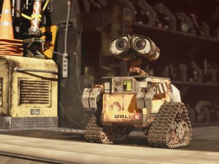 There were two large vfx challenges for WALL•E. The effects had to fit the more filmic style of the film, and there was a large number of effects needed.