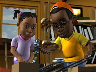 Anamazing Workshop produces animation with African themes, mostly for South Africa, like Njabulo's Bicycle. © Anamazing Workshop.