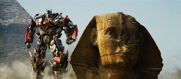 The pyramids in Egypt were one of two locations VFX artist visited in prepping big action sequences.