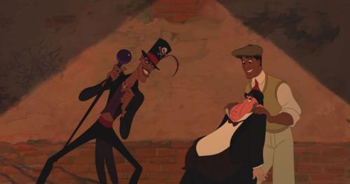 The Shadow Man does his thing in The Princess and the Frog