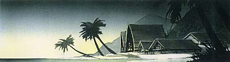 A background from the animated Corto Maltese. © Ellipse Programme/Imedia/ConG. All Rights Reserved.