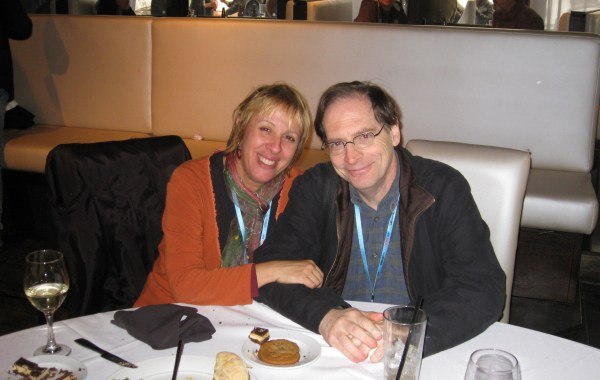 Yvette Kaplan and Jerry Beck.