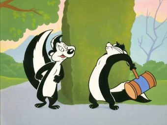 Pepe Le Pew is so consistent he turned into one note.
