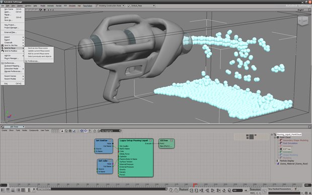 There is new single-step interoperability between Softimage and Maya, Max and Mudbox.