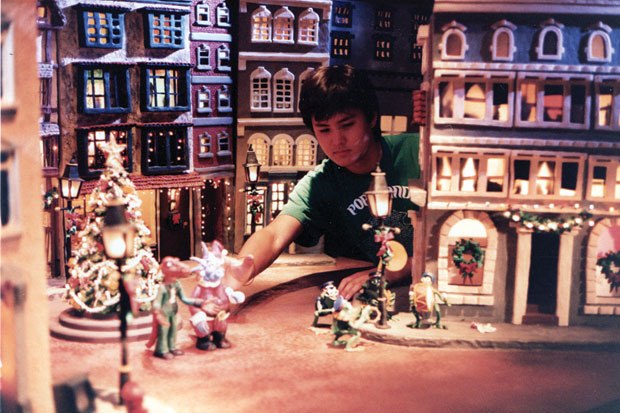 [Figure 10.5] Webster Colcord working on A Claymation Christmas Celebration. (Courtesy of Webster Colcord/Will Vinton Productions.)