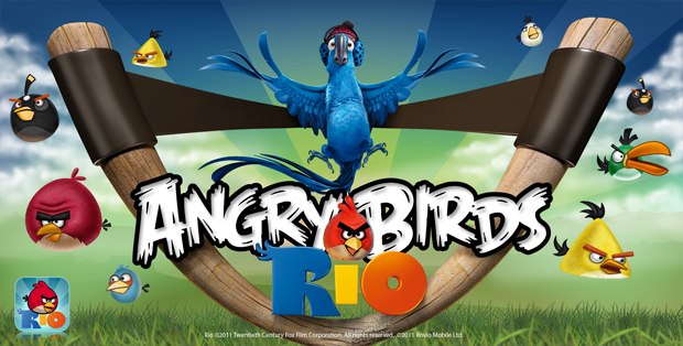 The cross promotion between Fox's Rio and Rovio's Angry Birds was an easy fit.