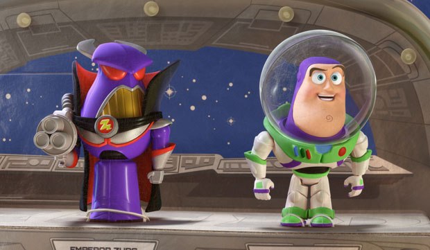 With the kids' meal versions of Buzz and Zurg, Pixar was able to rework their relationship.