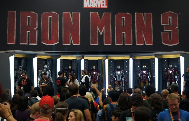 Iron Man 3 suit designs.