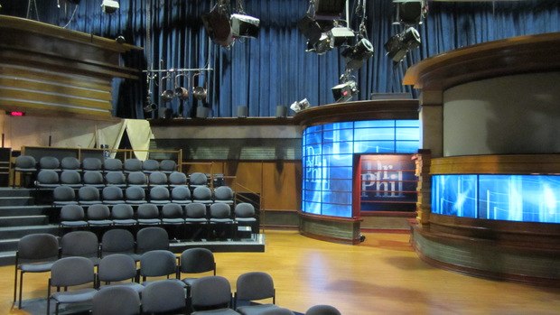 The set of the Dr. Phil Show.