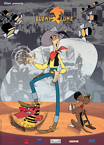 Xilam's The New Adventures of Lucky Lukeseries tells the story of the cult cowboy who can shoot faster than his shadow. © 2001 Xilam.