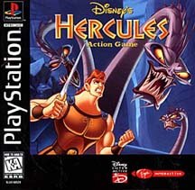 Disney's Hercules Action Game, a new PlayStation title developed and published by Virgin Interactive and Disney Interactive, using Sony's third-party software license. © Disney Interactive.