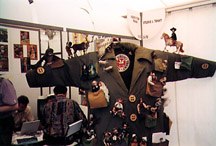 An elaborately decorated booth for the post-Communist Czech studio Jiriho Trnky (Jiri Trnka) and distributor Kratky Film which exhibited several animated series produced for European countries.