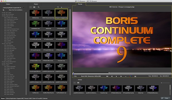 Boris Continuum Complete 9 (BCC9) for Avid 1015882-boris-fx-announces-boris-continuum-complete-9