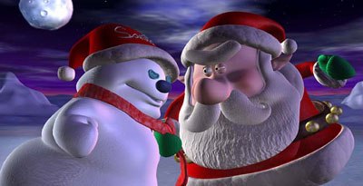 Story, animation and technology come together for Steve Oedekerk in Santa vs. the Snowman. All Santa vs. the Snowman images © 2002 O Entertainment. All rights reserved. IMAX® is a registered trademark of IMAX Corporation.
